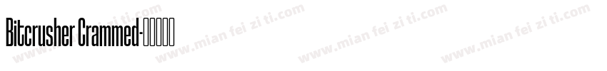 Bitcrusher Crammed字体转换